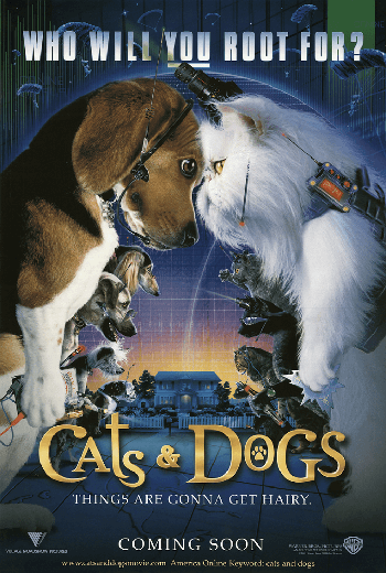 ดูหนัง Cats & Dogs (2001) สงครามพยัคฆ์ร้ายขนปุย เต็มเรื่อง - เว็บดูหนังดีดี ดูหนังออนไลน์ 2020 หนังใหม่ชนโรง