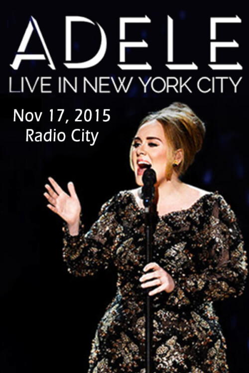 Adele Live in New York City