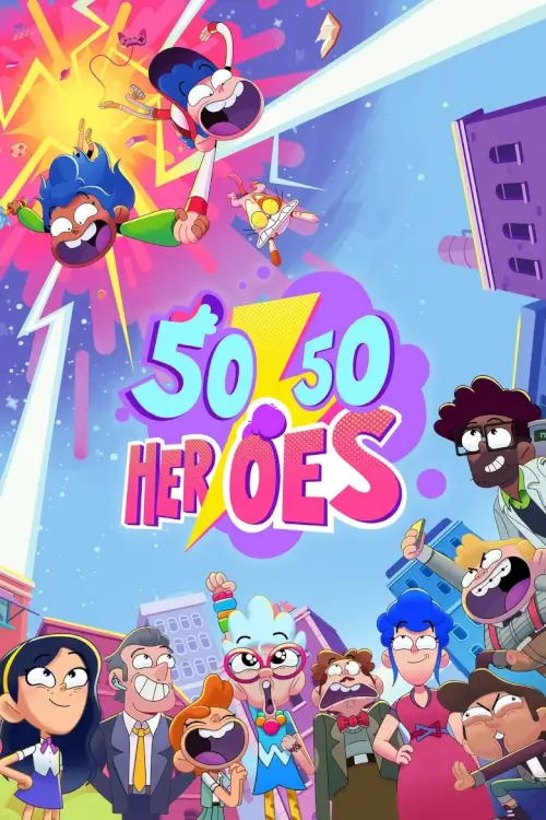 50/50 Heroes (Héros à moitié) |  ฮีโร่ส์ 50/50 - เว็บดูหนังดีดี ดูหนังออนไลน์ 2022 หนังใหม่ชนโรง