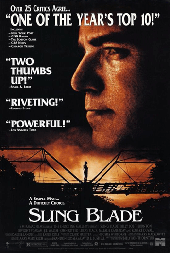 ดูหนัง Sling Blade (1996) - สลิง เบลด - นำแสดงโดย Billy Bob Thornton / IMDB 8.0 เต็มเรื่อง - เว็บดูหนังดีดี ดูหนังออนไลน์ 2020 หนังใหม่ชนโรง
