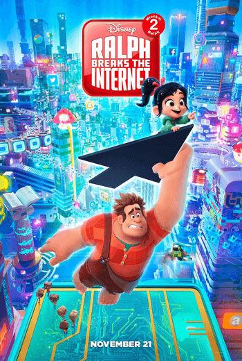 Ralph Breaks the Internet: Wreck-It Ralph 2  ราล์ฟตะลุยโลกอินเทอร์เน็ต: วายร้ายหัวใจฮีโร่ 2 (2018)